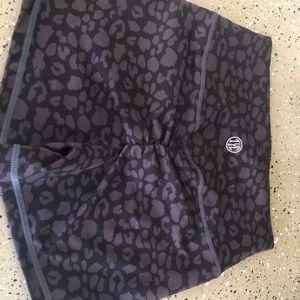 Til You Collapse scrunch butt workout shorts